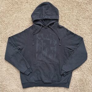 Taylor Swift Eras Tour Hoodie Adult Small Faded Black Graphic Pullover Official